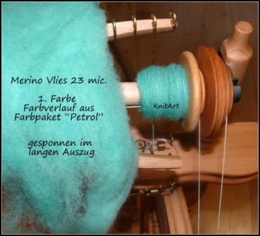 100g Pck. Merino, Ton in Ton Veilchen - Flieder - Rosa - Lila